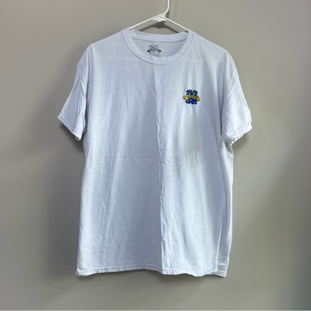Space Jam White Short Sleeve Tshirt Large (L)